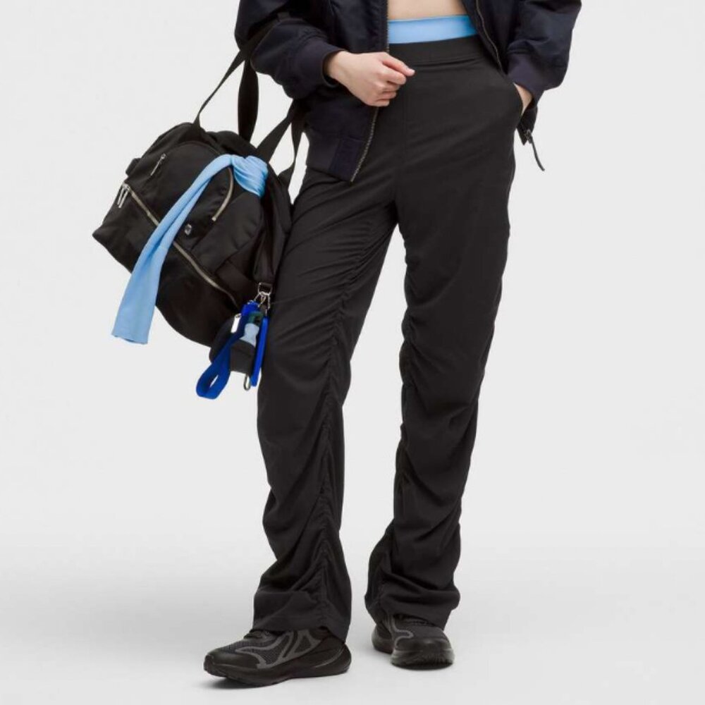 Lululemon Dance Studio Slim-Fit High-Rise Flared Pant Black